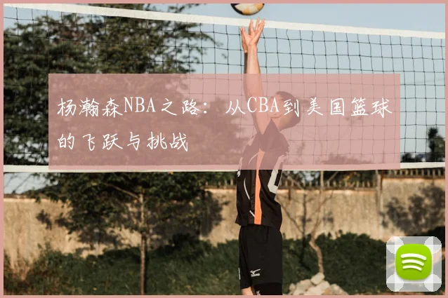 杨瀚森NBA之路：从CBA到美国篮球的飞跃与挑战